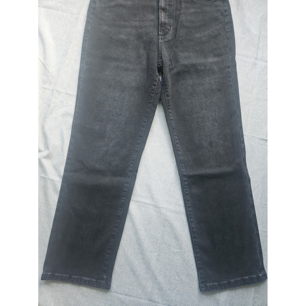 Joe's Women's The OG Straight Ankle Jeans High Rise Slim Fit Black US Size 30 - Picture 2 of 14